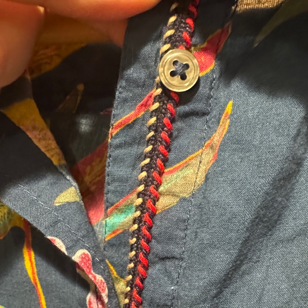 Sundance Multicolor Lightweight Button Down Shirt - image 3